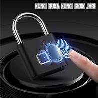 Kunci Gembok Fingerprint